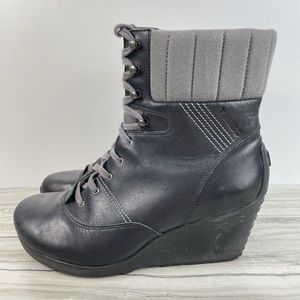 tsubo wedge boots